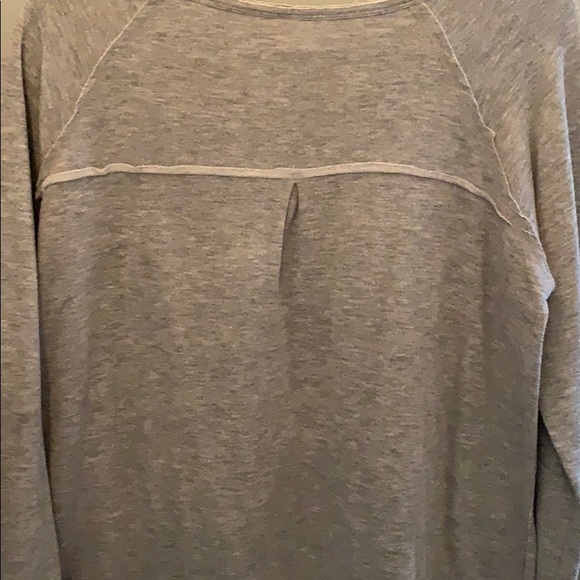 gray long sleeve shirt - Picture 2 of 2